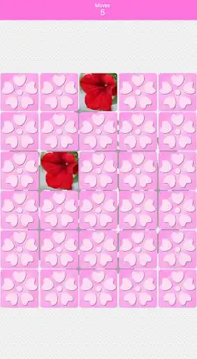 Play Pairs Flowers as an online game Pairs Flowers with UptoPlay