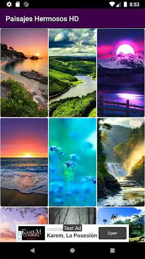 Play Paisajes hermosos WALLPAPER as an online game Paisajes hermosos WALLPAPER with UptoPlay