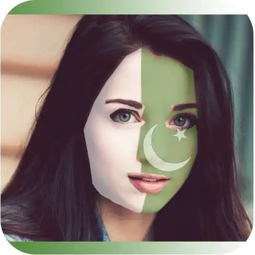 Run free android online Pak Flag On Girls Face - Pak Flag On Face APK