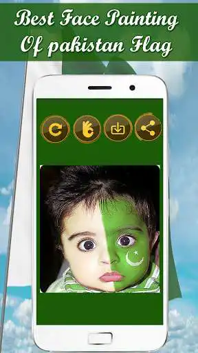 Play APK Pak Flag On Girls Face - Pak Flag On Face  and enjoy Pak Flag On Girls Face - Pak Flag On Face with UptoPlay com.blackspare.pakflagonface.cricketuniformsuit