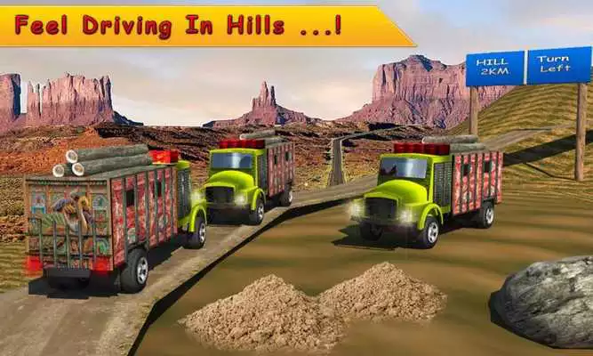 Play Pak Hill Truck Driver 3D Simulator