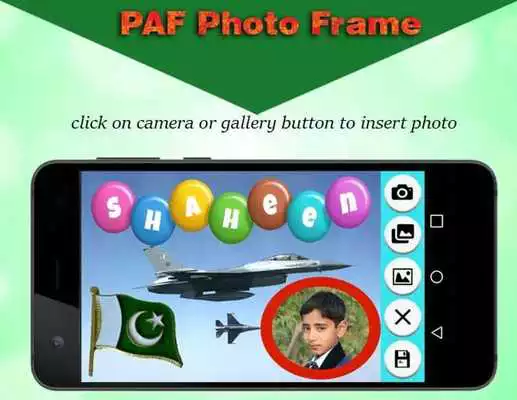 Play Pakistan Air Force DP Frame Editor HD : PAF Frames