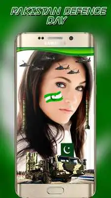 Play Pakistan Defence Day Photo Maker, Flags  Stickers
