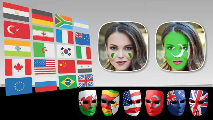 Play Pakistan Flag Face: 14 August Play Pakistan Flag Face: 14 August