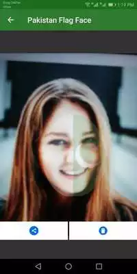 Play Pakistan Flag Paint On Face - 14 August Photo