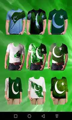 Play Pakistan Flag Shirts 2017