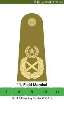Play Pakistan Military Ranks