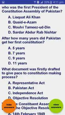 Play Pak Study MCQs