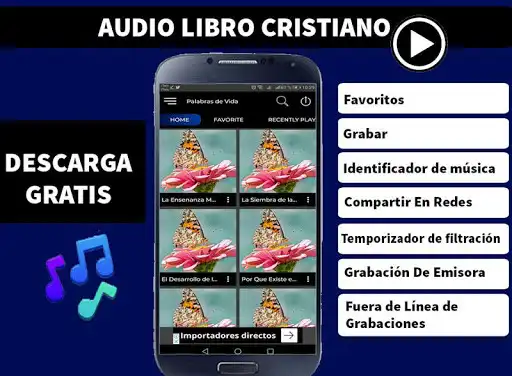 Play Palabras De Vida Del Gran Maestro AudioLibros as an online game Palabras De Vida Del Gran Maestro AudioLibros with UptoPlay