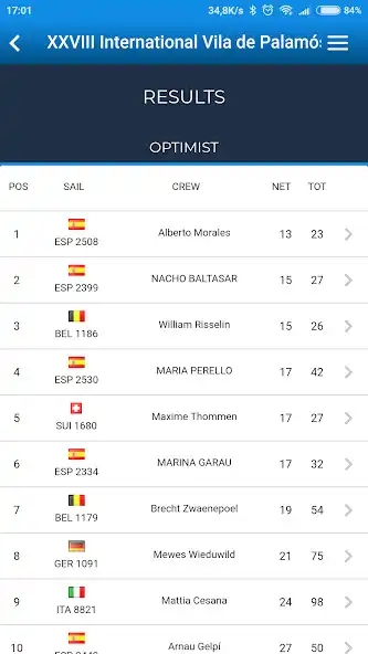 Play Palamos Optimist Trophy as an online game Palamos Optimist Trophy with UptoPlay