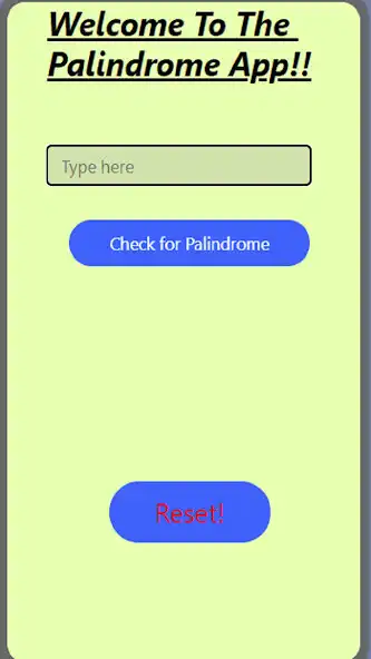 Play Palindrome by Eyad  and enjoy Palindrome by Eyad with UptoPlay