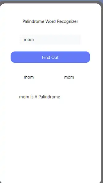 Play Palindrome Generator by Justin as an online game Palindrome Generator by Justin with UptoPlay