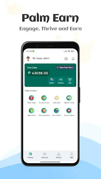 Play Palm Earn  and enjoy Palm Earn with UptoPlay