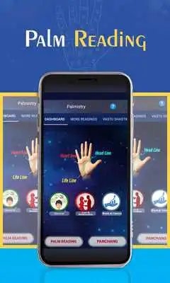 Play Palmistry #1 Palm reading app to Scan hand Reading