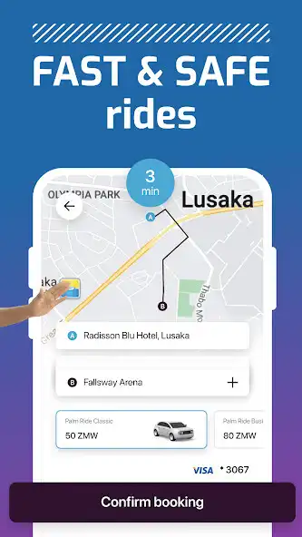 Play Palm Ride Taxi: Lusaka, Zambia as an online game Palm Ride Taxi: Lusaka, Zambia with UptoPlay