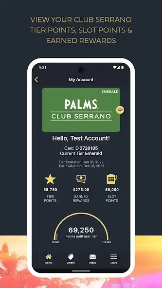 Play Palms Casino as an online game Palms Casino with UptoPlay