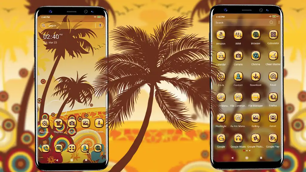 Play Palm Tree Canvas Theme  and enjoy Palm Tree Canvas Theme with UptoPlay