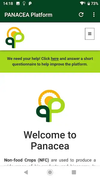 Play PANACEA Platform as an online game PANACEA Platform with UptoPlay