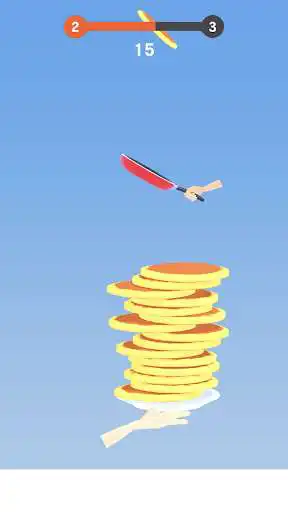 Play Pancake Tower 3D as an online game Pancake Tower 3D with UptoPlay