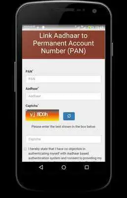 Play PAN card  Aadhar Card Link