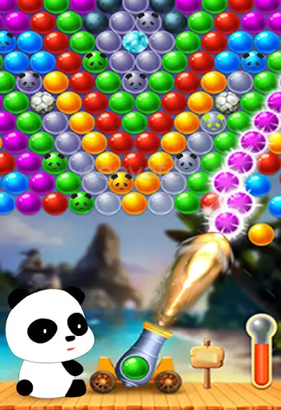 Play Panda 3D Bubble Shooter Game  and enjoy Panda 3D Bubble Shooter Game with UptoPlay
