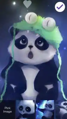 Play Panda Art Lock Screen