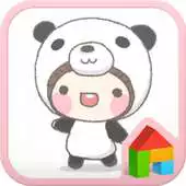 Free play online Panda Bebe Dodollauncher theme APK