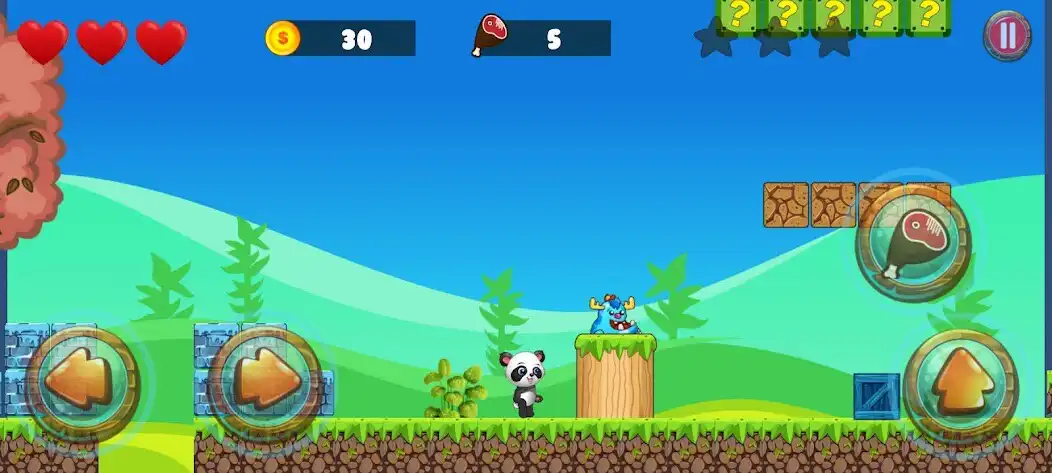 Play Panda bobs  runner  and enjoy Panda bobs  runner with UptoPlay