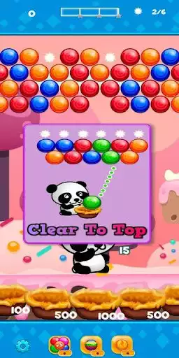 Play Panda Bubble Shooter as an online game Panda Bubble Shooter with UptoPlay