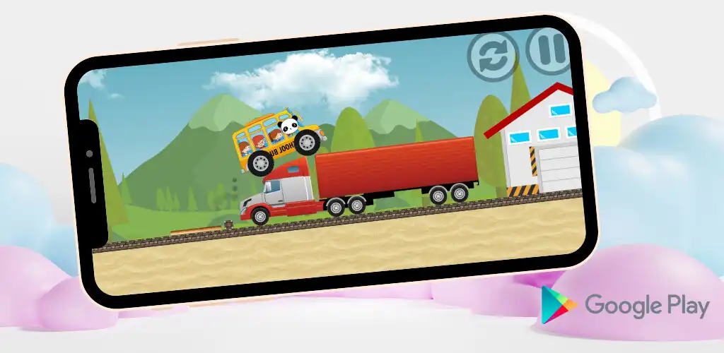 Play Panda Bus Drive Game Racing as an online game Panda Bus Drive Game Racing with UptoPlay