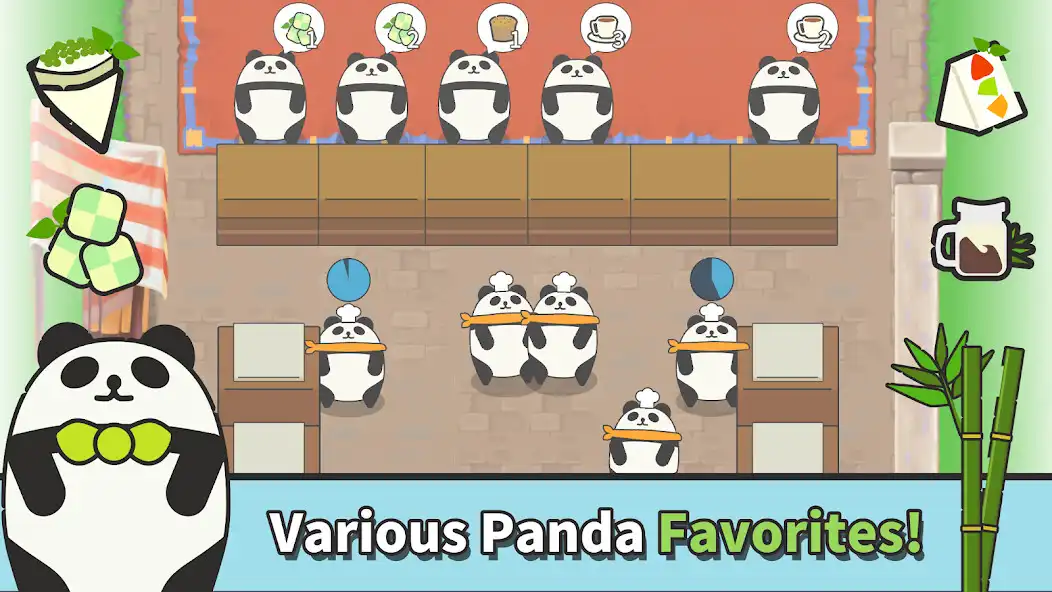 Play Panda Cafe - Idle Tycoon as an online game Panda Cafe - Idle Tycoon with UptoPlay