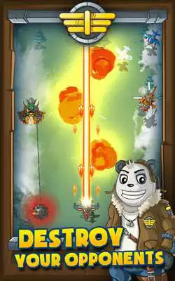 Play panda commender- air fighter combat shooter
