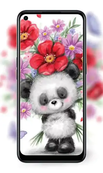 Play Panda Cute wallpaper  and enjoy Panda Cute wallpaper with UptoPlay