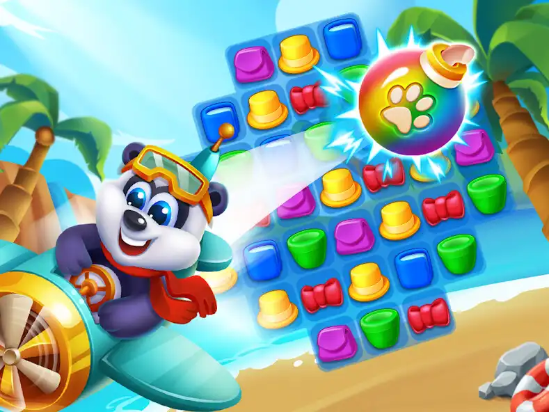 Play Panda Friend Blast as an online game Panda Friend Blast with UptoPlay