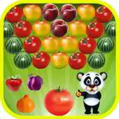 Free play online Panda Fruits Bubble APK