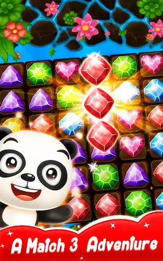 Play Panda Gems: Jewel Match 3 Game  and enjoy Panda Gems: Jewel Match 3 Game with UptoPlay