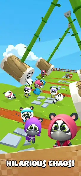 Play Panda Guys as an online game Panda Guys with UptoPlay