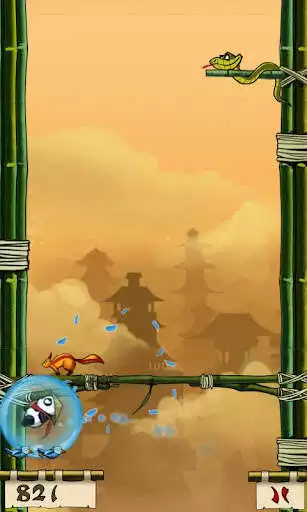 Play Panda Jump as an online game Panda Jump with UptoPlay