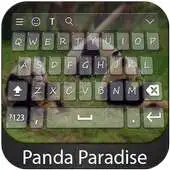 Free play online Panda Paradise Keyboard Theme APK