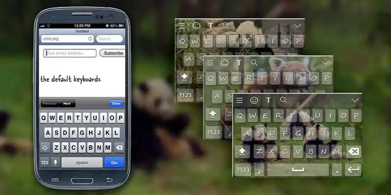 Play Panda Paradise Keyboard Theme Play Panda Paradise Keyboard Theme