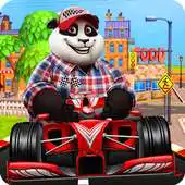 Free play online Panda racing Kids APK