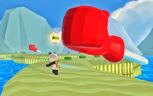 Play Panda Run as an online game Panda Run with UptoPlay