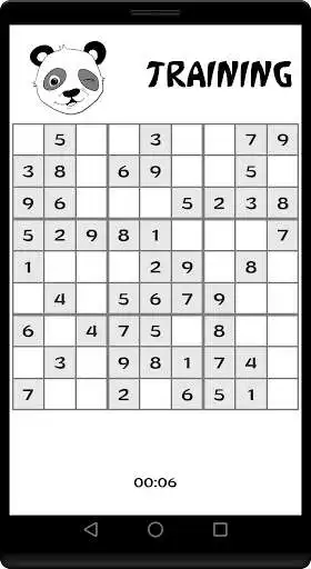 Play Panda Sudoku as an online game Panda Sudoku with UptoPlay