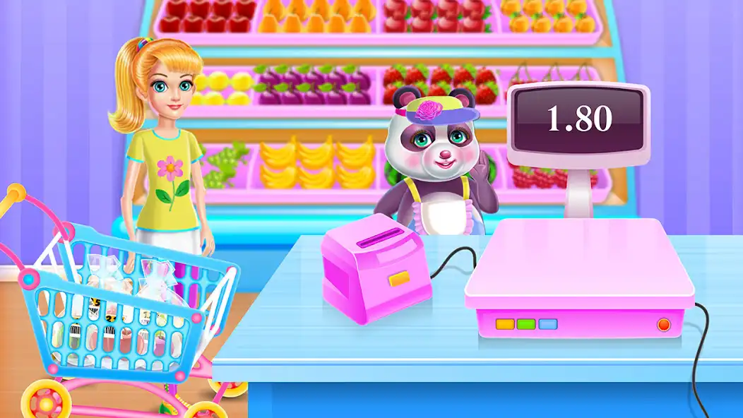 Play Panda Supermarket Manager  and enjoy Panda Supermarket Manager with UptoPlay