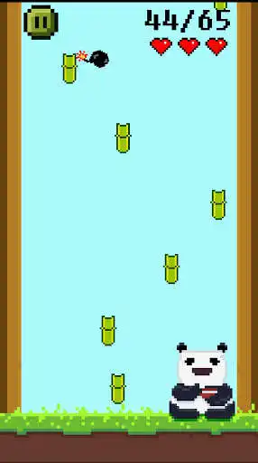 Play PANDA WANTS TO EAT! as an online game PANDA WANTS TO EAT! with UptoPlay