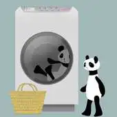 Free play online Panda washing Live Wallpaper APK