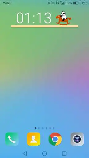 Play Panda Widget as an online game Panda Widget with UptoPlay