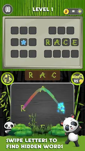 Play Panda Word Puzzle as an online game online Panda Word Puzzle with UptoPlay Play Panda Word Puzzle as an online game Panda Word Puzzle with UptoPlay