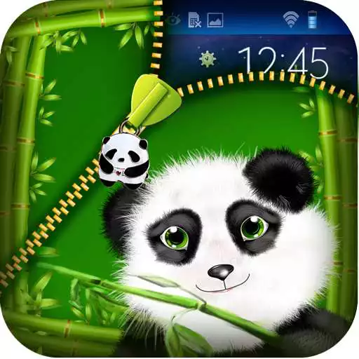 Free play online Panda Zipper Lock Screen APK Free play online Panda Zipper Lock Screen APK