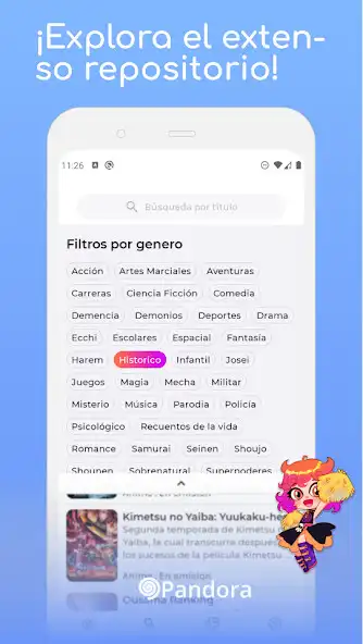 Play Pandora Lite: Anime  Social as an online game Pandora Lite: Anime  Social with UptoPlay